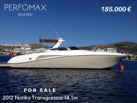 2012 Custom Notika Transgressor 14.5, € 185,000